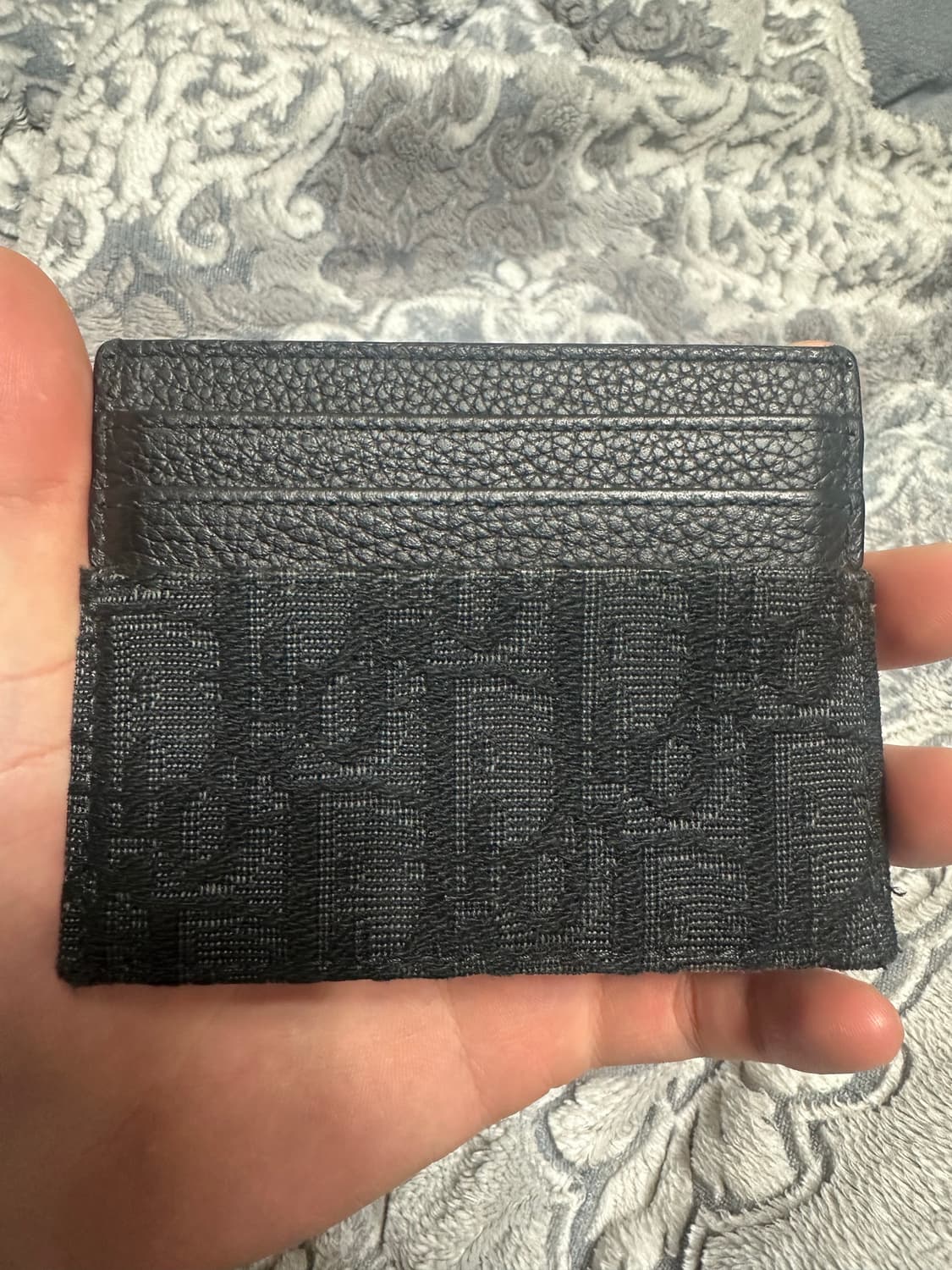 디올 오블리크 블랙 카드지갑 상품이미지2