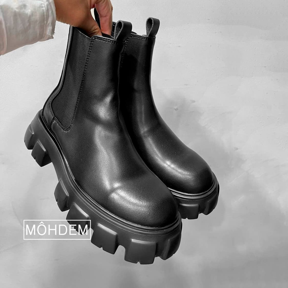 [premium] PR 밴딩 소가죽 첼시부츠 상품이미지4