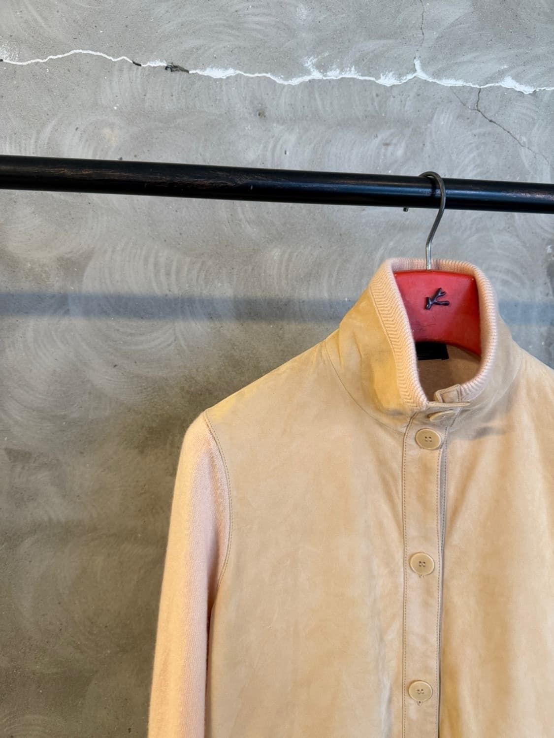 로로피아나 캐시미어 스웨이드 해링턴 자켓 55 상품이미지5