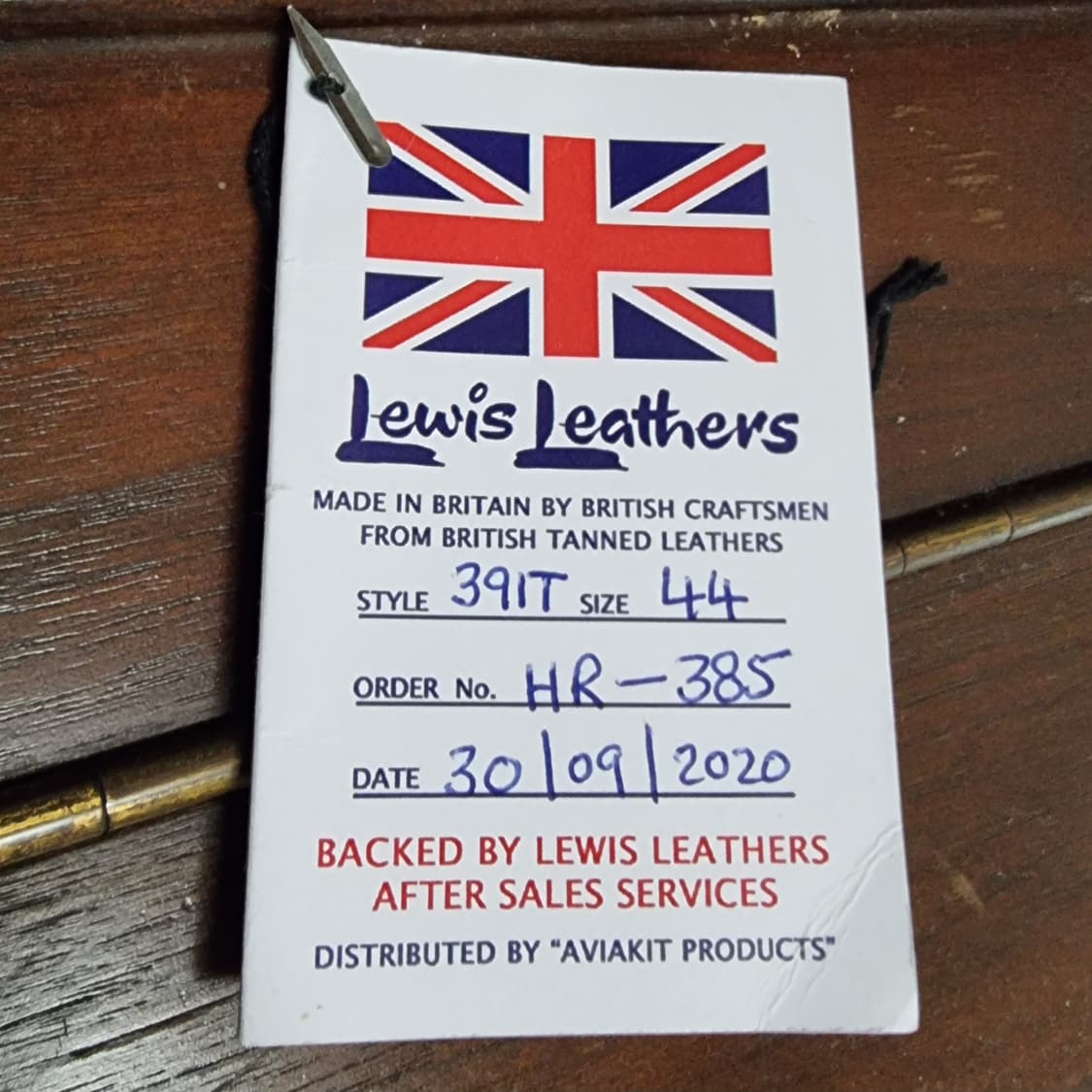 [44] 루이스레더 베지터블카우하이드  391 라이트닝 타이트핏 상품이미지4