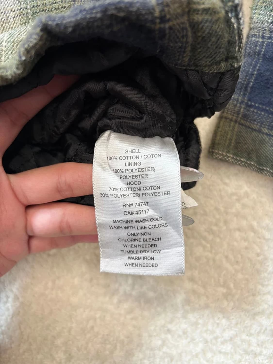 레드헤드 REDHEAD 90's USA 워크웨어누빔자켓 PN6082    상품이미지10