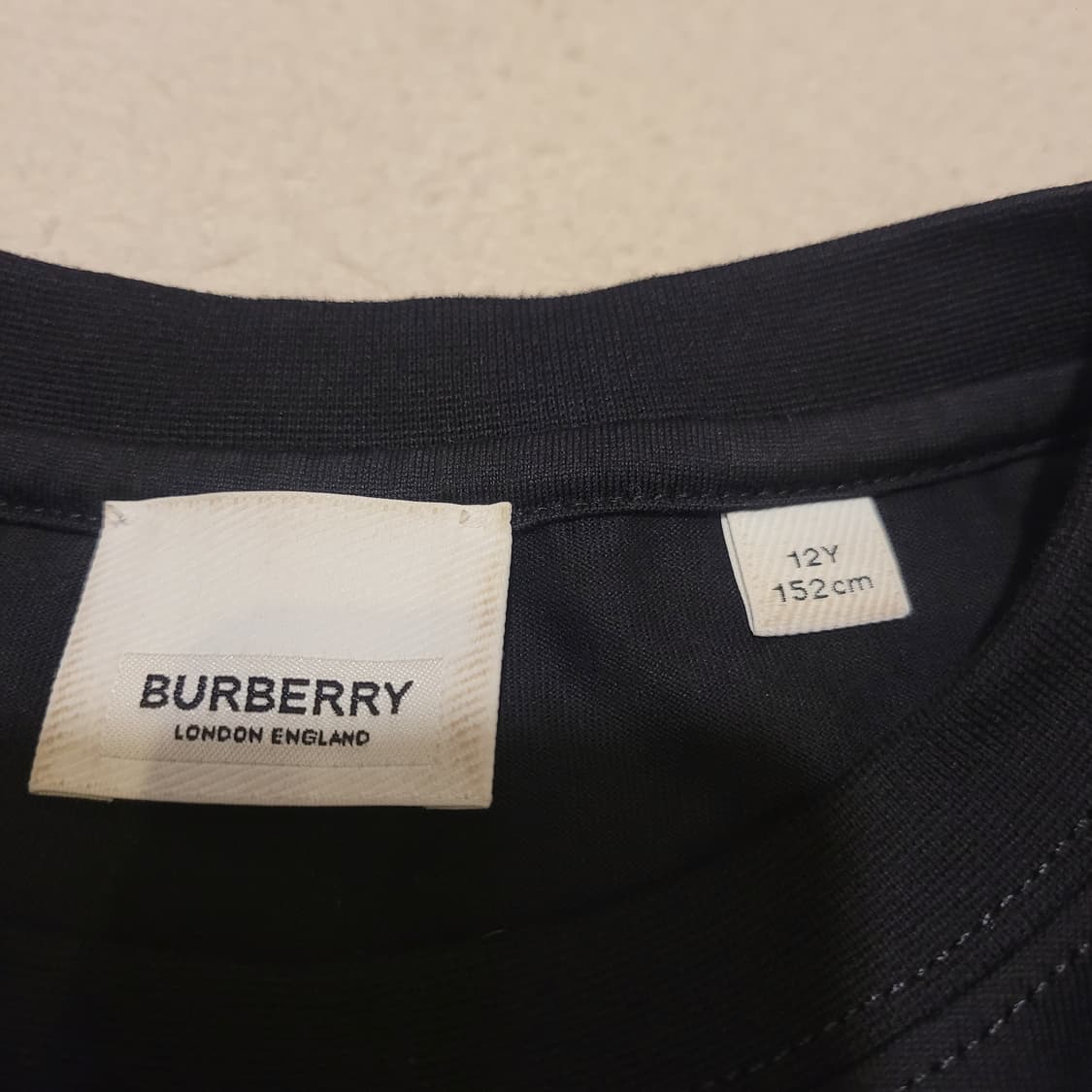 버버리 키즈 긴팔티셔츠 12Y 상품이미지5