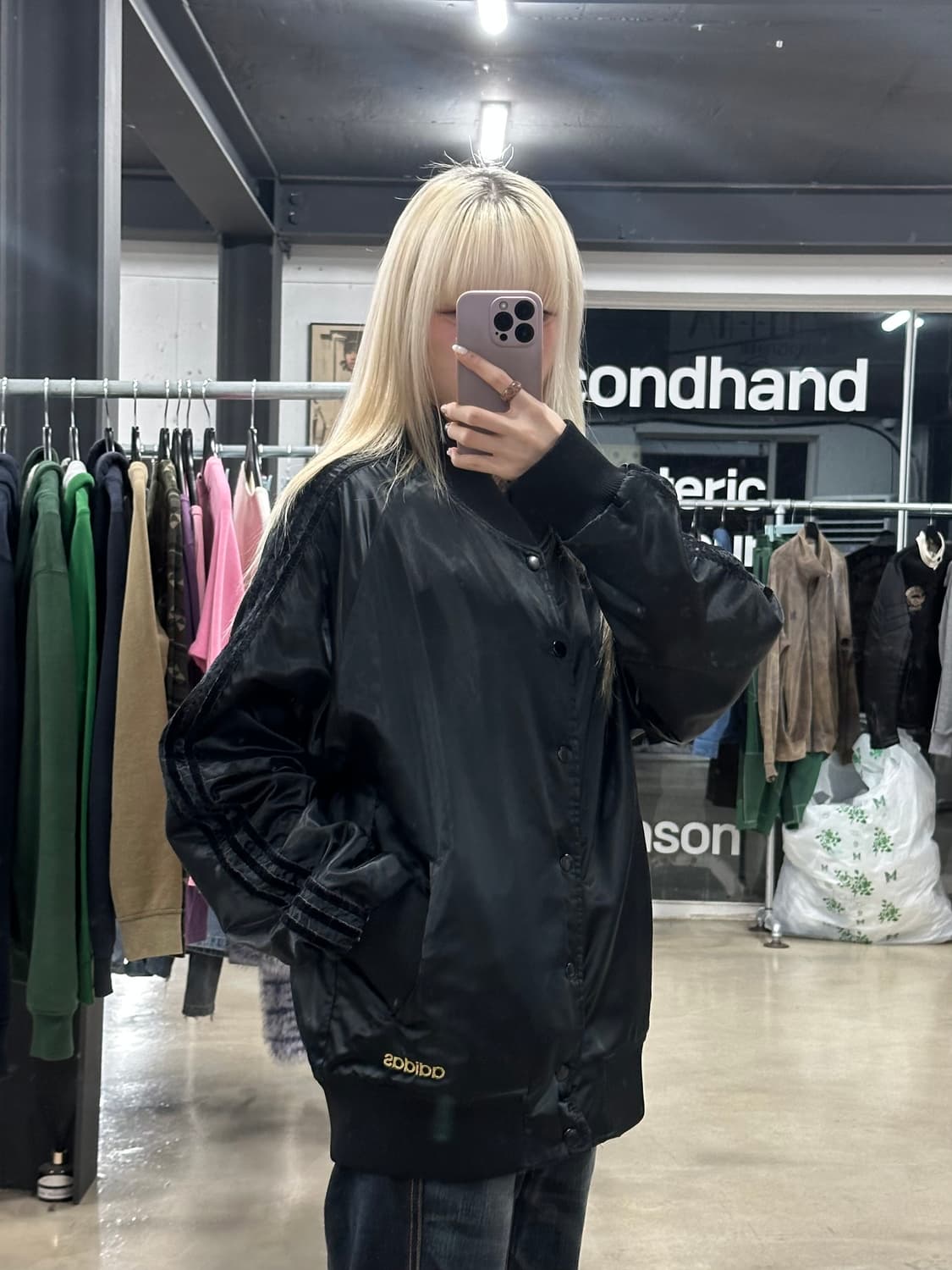 아디다스 바시티 자켓 블루종 점퍼 상품이미지1