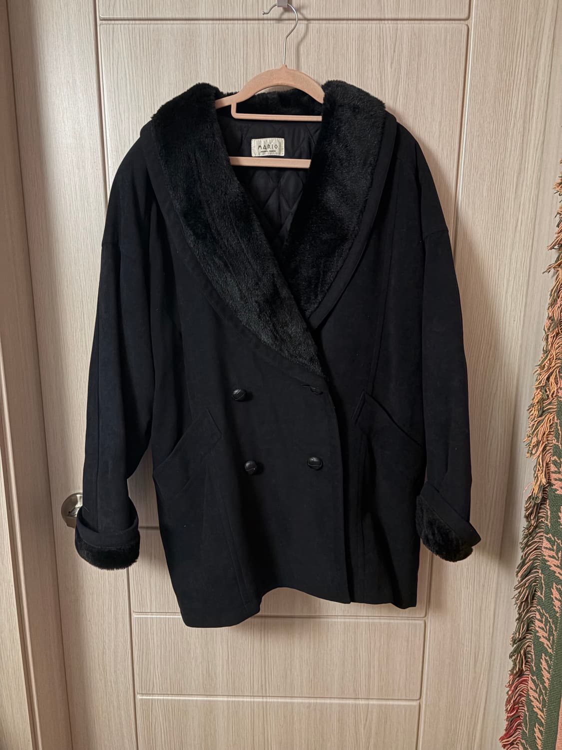 무스탕 더블코트 상품이미지3