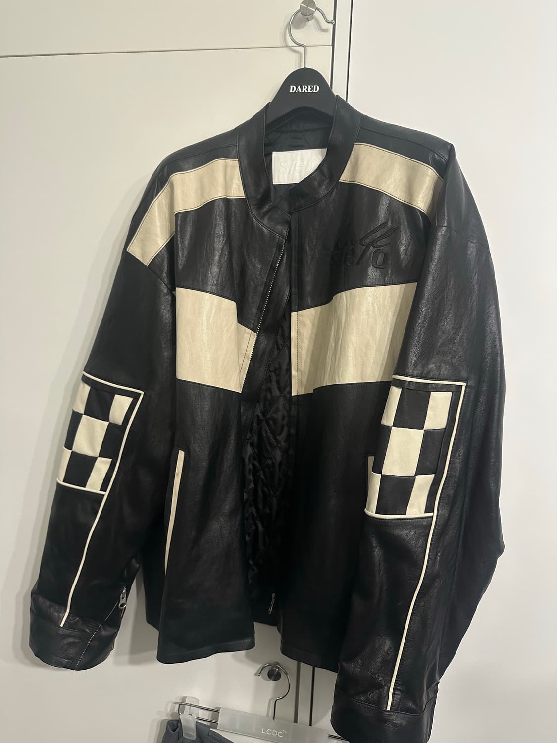 에스이오 레이싱 레더 자켓 상품이미지2