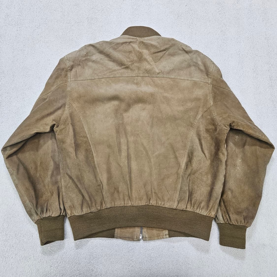 빈티지 스웨이드 봄버 자켓 상품이미지2