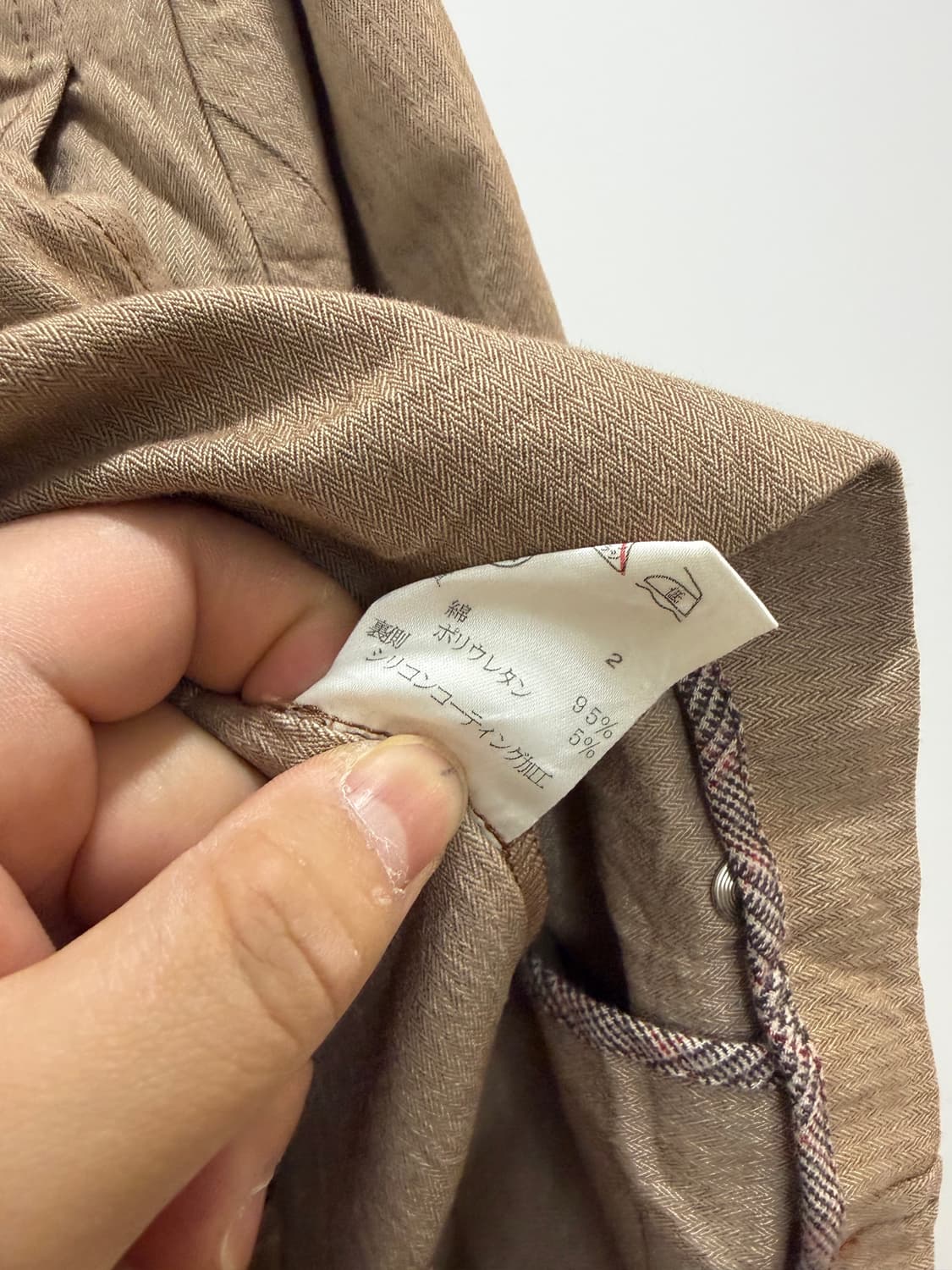 KUMIKYOKU 코튼 라이더 자켓 상품이미지10