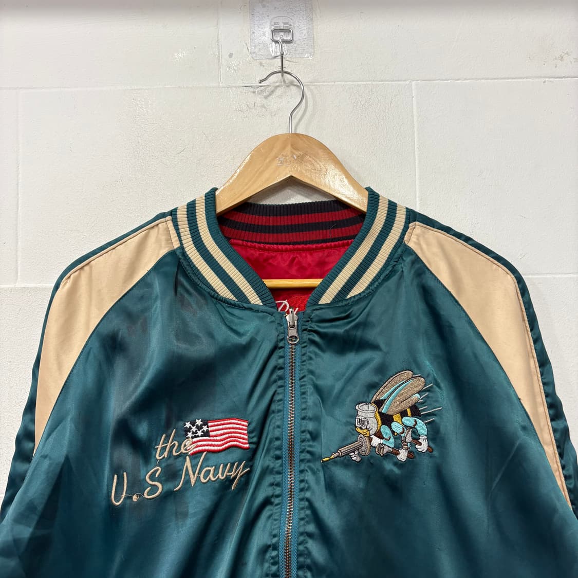 US NAVY 미해군 리버시블 스카쟌 상품이미지2