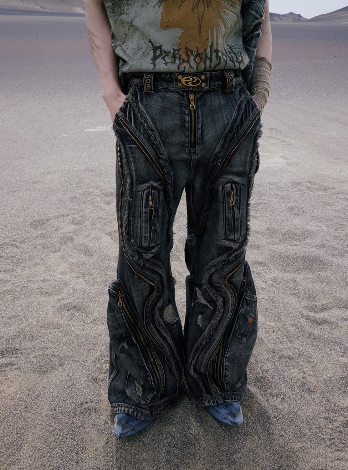 personsoul 에어리언 더티진 상품이미지1