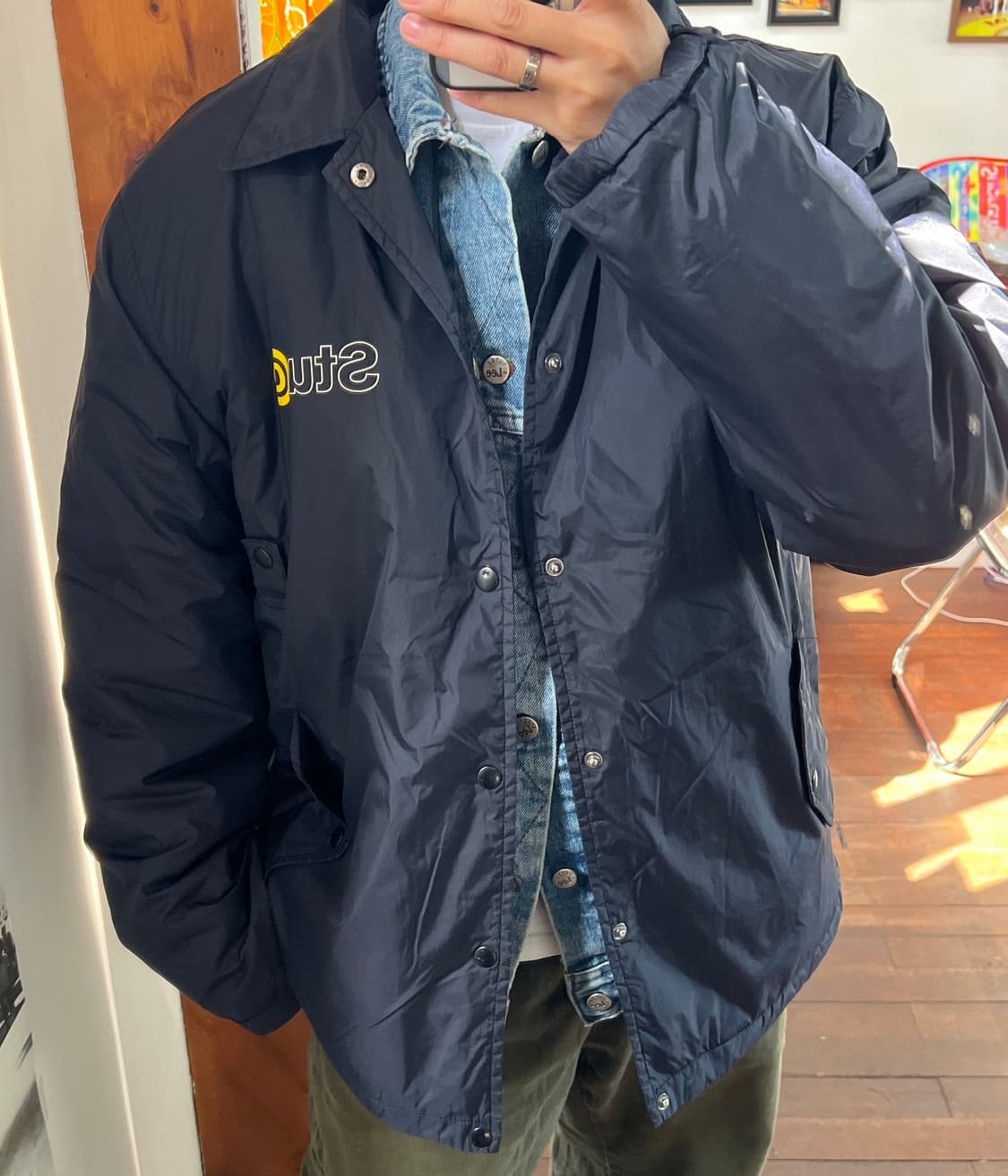 90‘s 스투시 코치자켓 상품이미지1