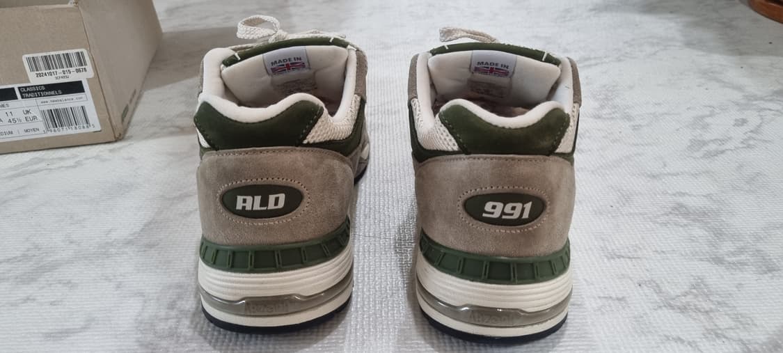 뉴발란스 991 에임레온도르 uk 그레이 295 상품이미지6