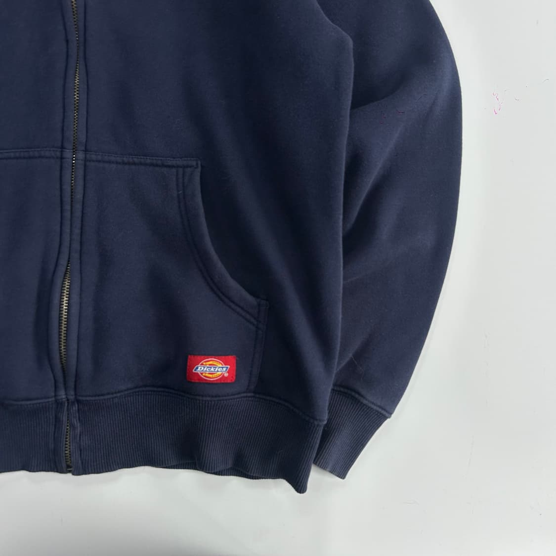 Dickies 디키즈 레드로고 네이비 후드집업 상품이미지5