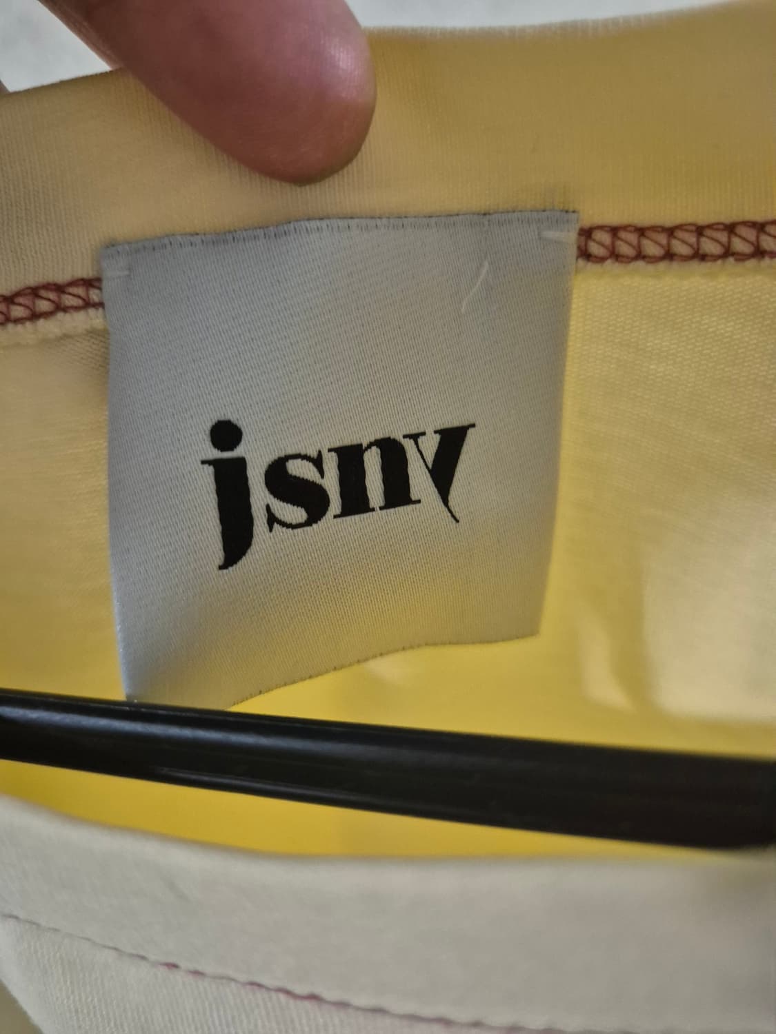 제이에스앤와이JSNY 크롭 숏 반팔티 여성 상품이미지4