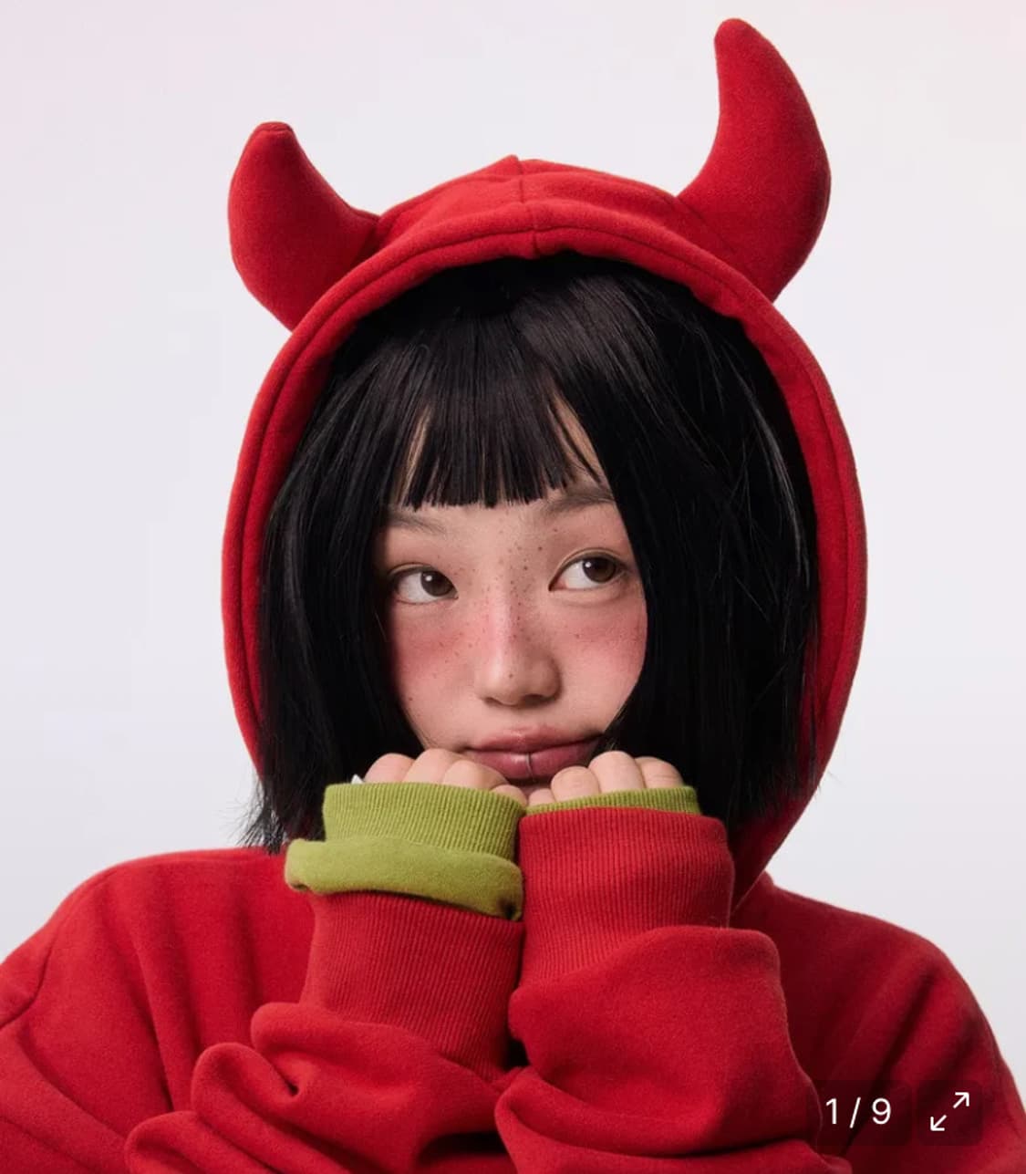 예그 데빌 후드 레드 상품이미지1