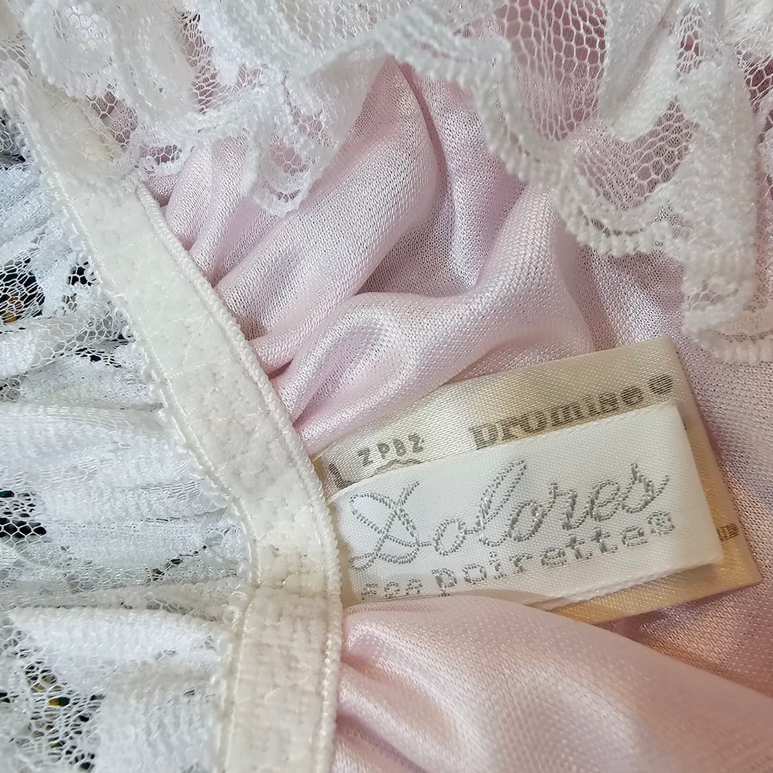 Dolores for Poirette USA 빈티지 아카이브 레이스롬퍼 상품이미지6