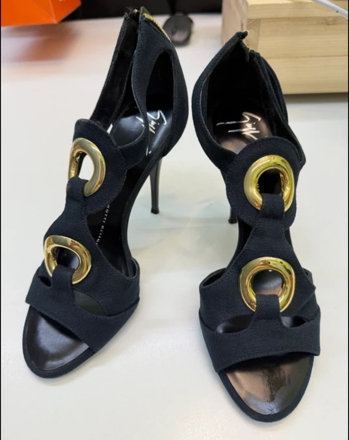 Giuseppe zanotti 쥬세페 자노티 블랙 힐 35 상품이미지3