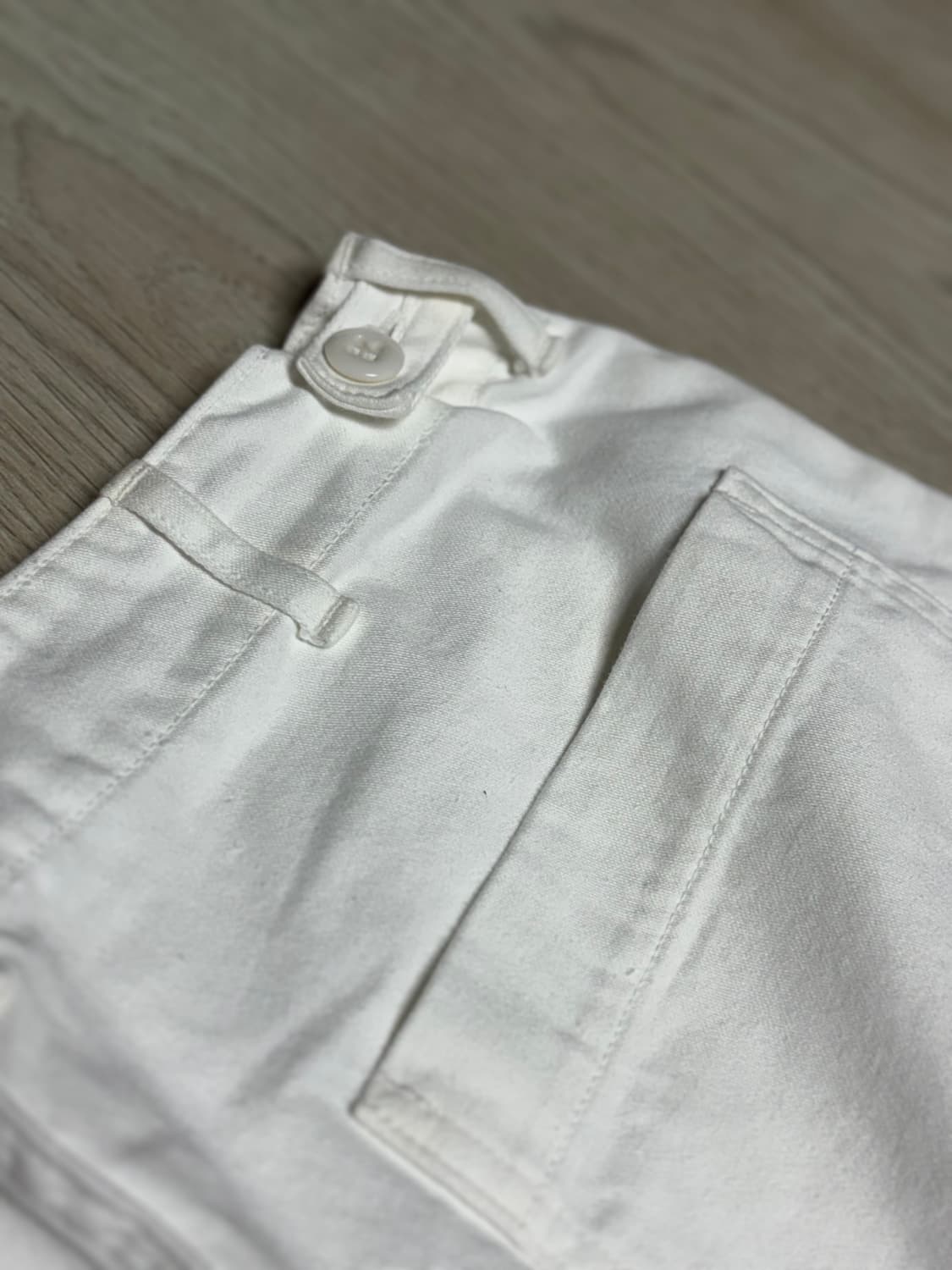 리얼맥코이 화이트 퍼티그 팬츠 상품이미지3