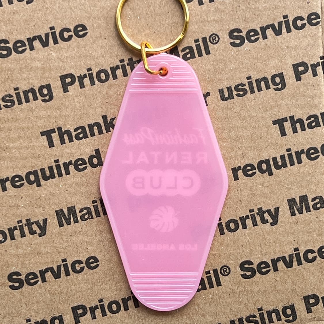 90s vtg FashionPass Motel Keyring 상품이미지2