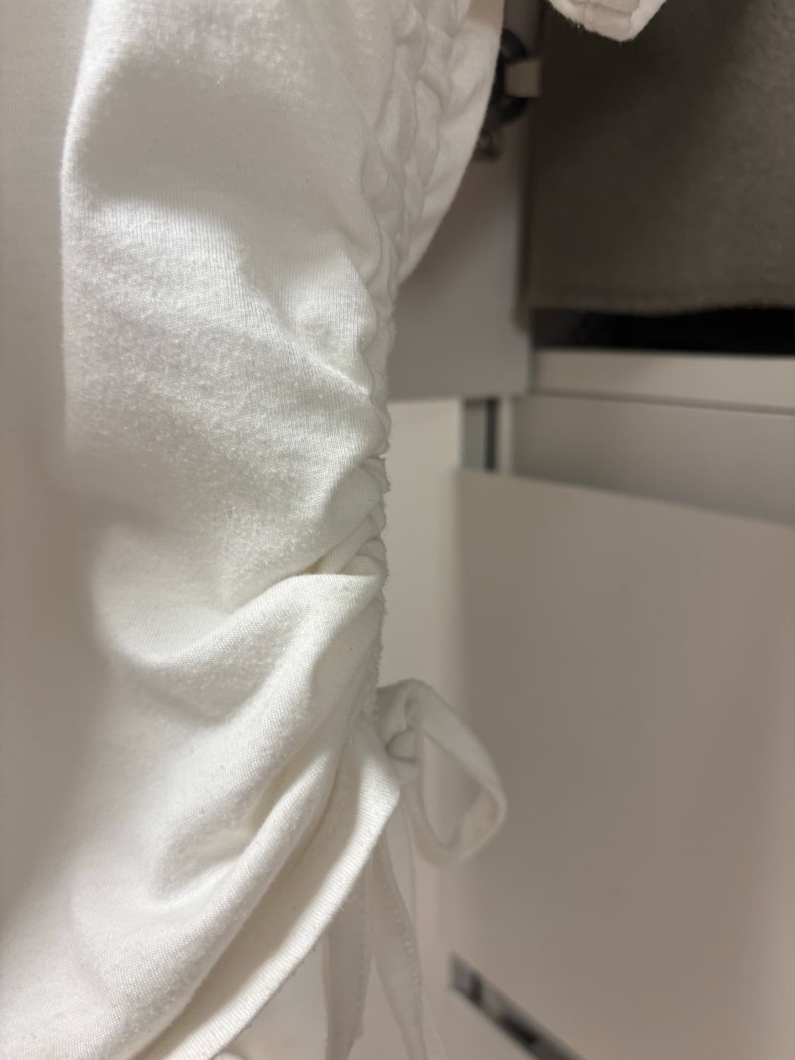 이거 입으면 귀여운 여자됨 셔링반팔티셔츠 상품이미지5