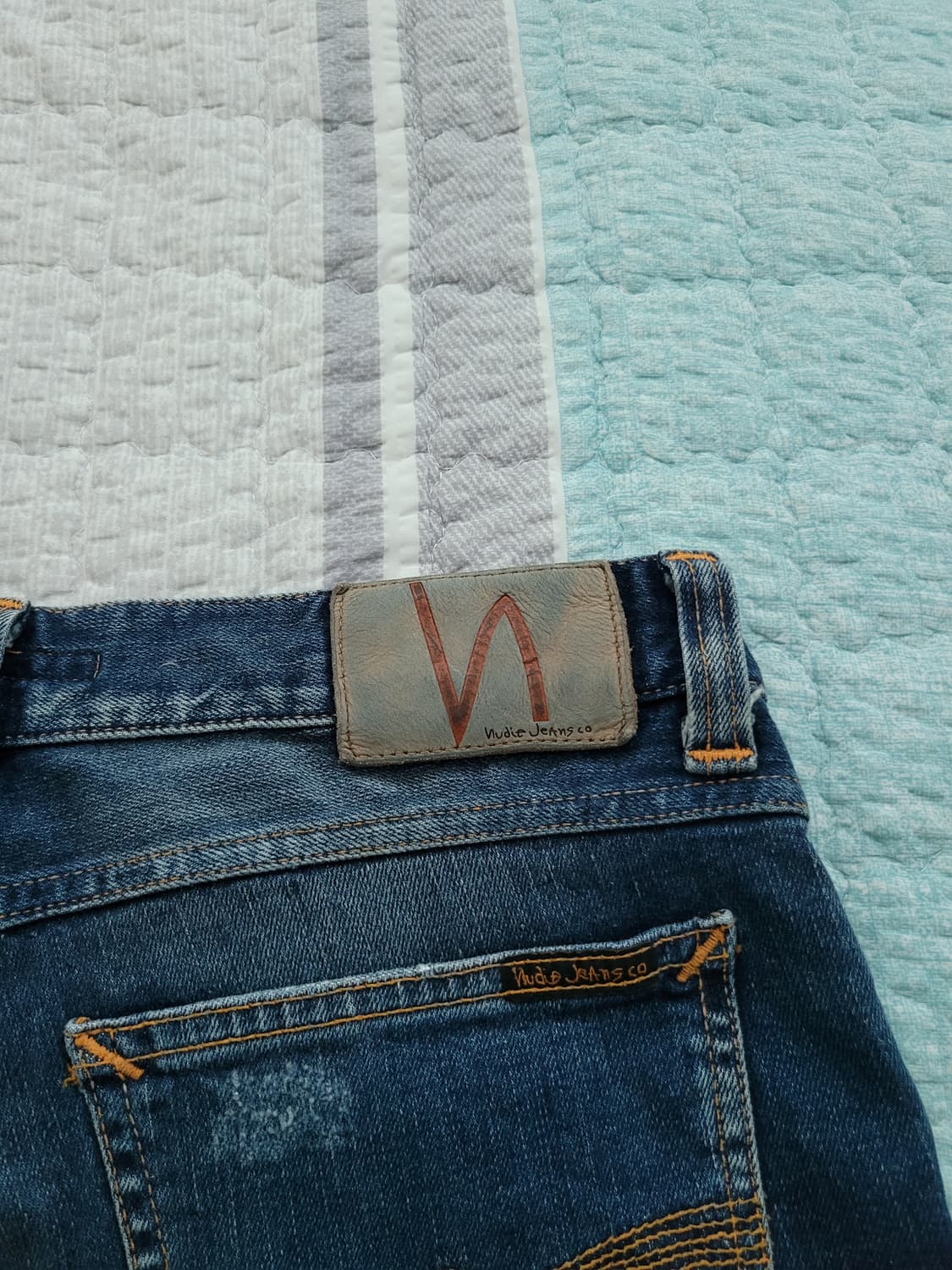 누디진 Nudie jean 롱존 이안레플리카 셀비지 스판스키니 30사이즈 상품이미지8