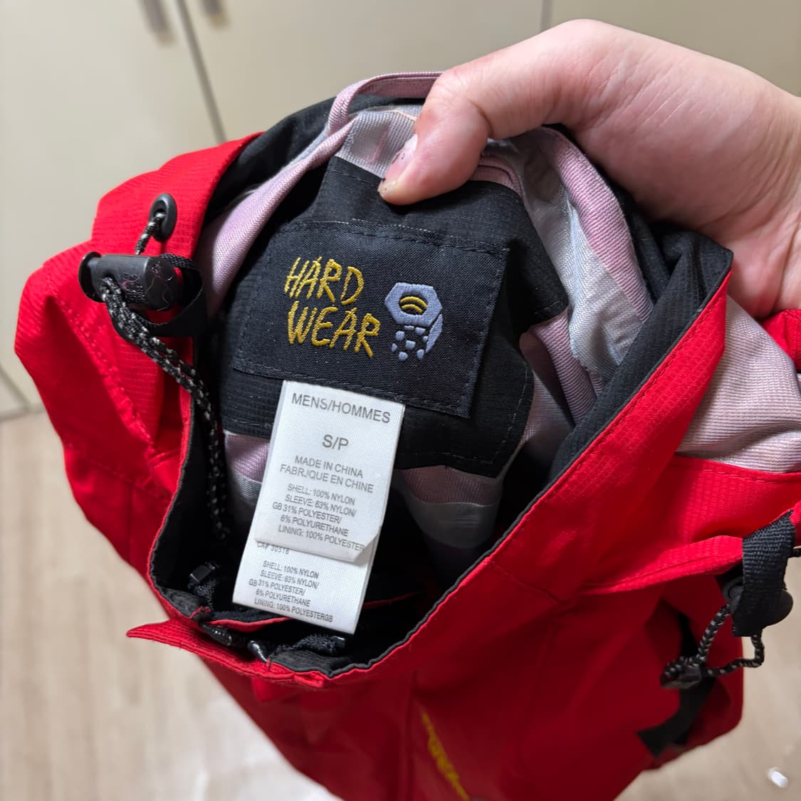 마운틴하드웨어 코프코어 고어텍스 바람막이 자켓 S/90  상품이미지8