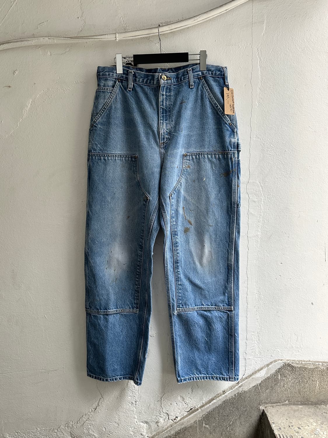 OG 칼하트 데님 더블니 칼하트 썩블니 워크팬츠 상품이미지1