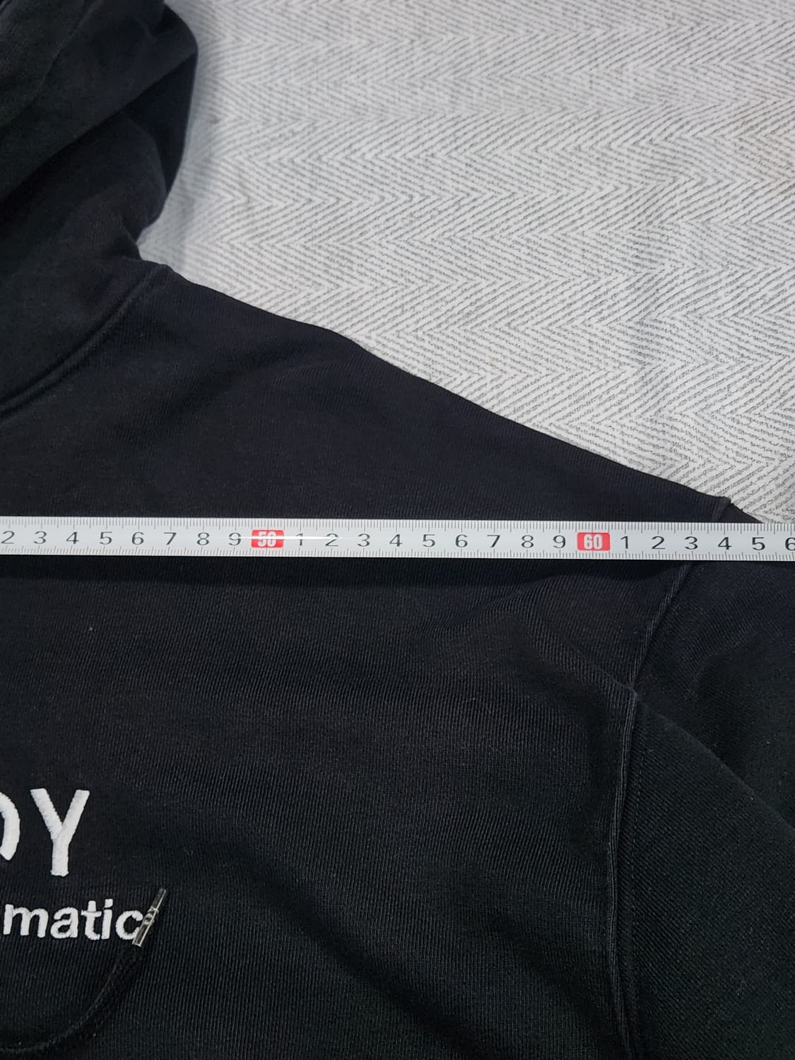 [F] 오와이 OY 자수 로고 후드티 오버핏 프리사이즈 무신사브랜드 상품이미지10