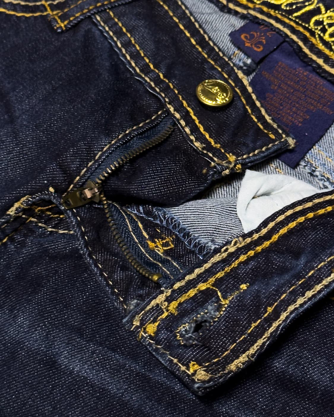 {Dereon} Gold Hardware Skinny Jeans  상품이미지9