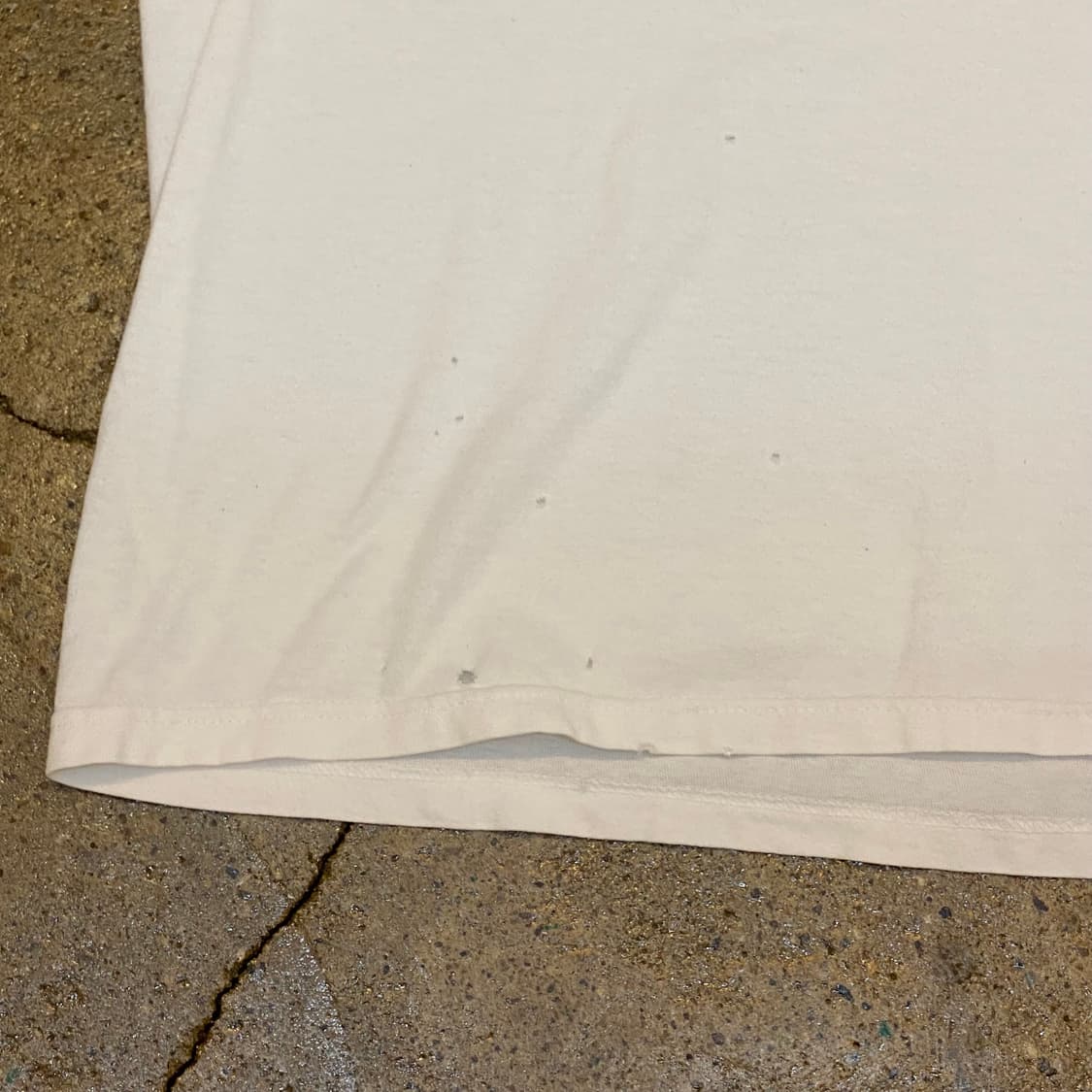 미국 빈티지 오션레이크비치 프린팅 반팔티 흰티셔츠 상품이미지3