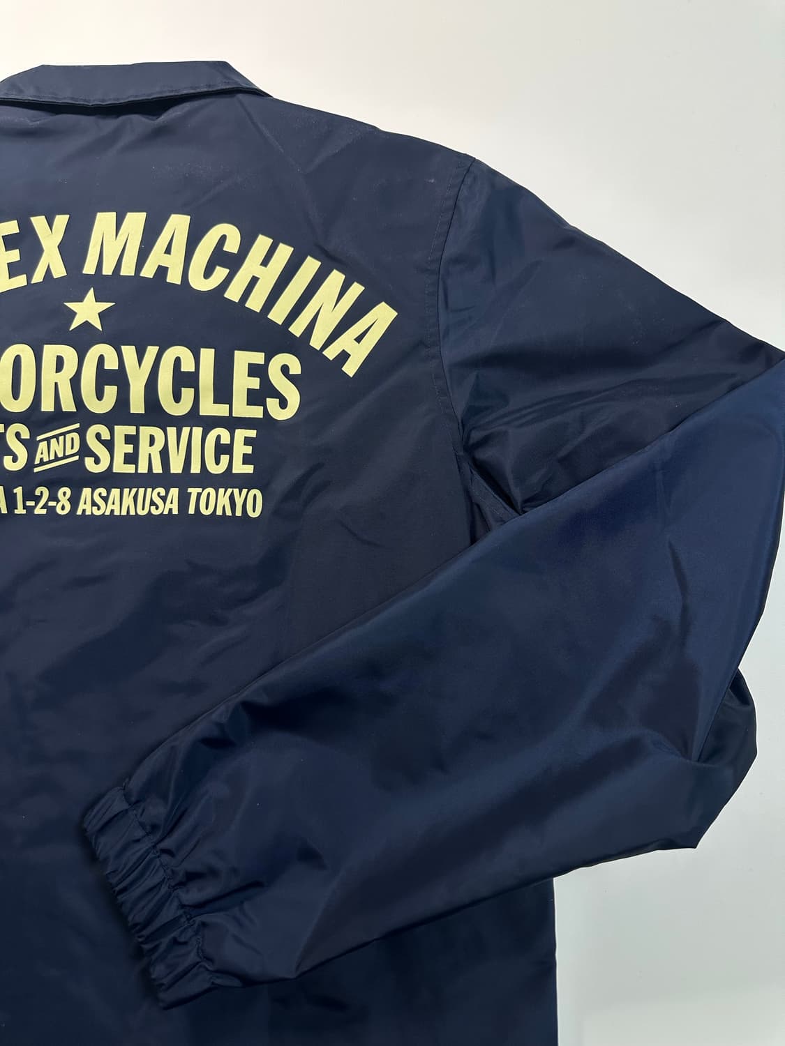 데우스 네이비 나일론 코치자켓 상품이미지7