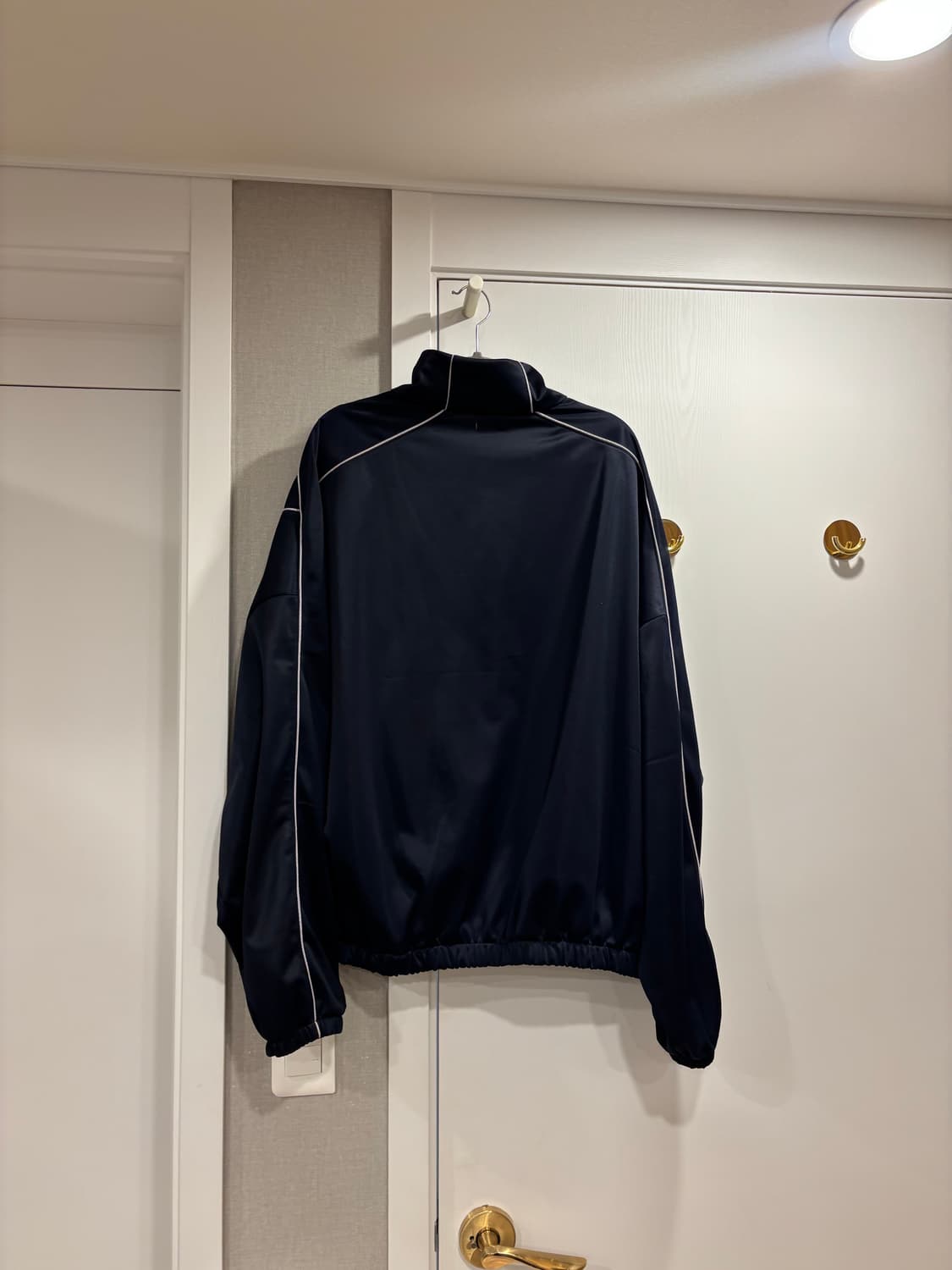 (L)윌리차바리아 버팔로 트랙 자켓 네이비 22AW 상품이미지4