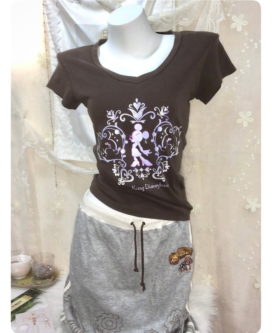 disney brown mickey t 상품이미지1