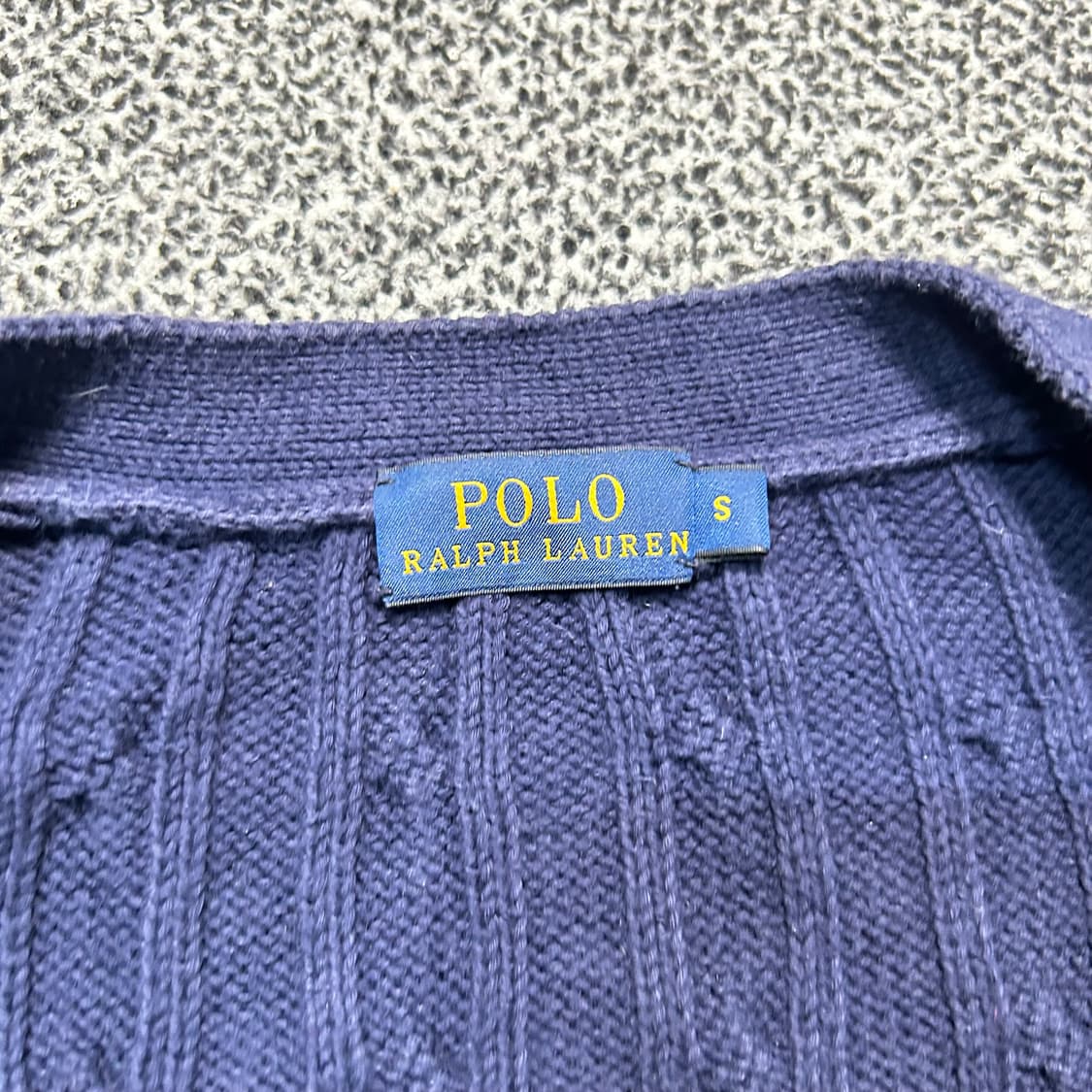 폴로 랄프로렌 여성 네이비 가디건 상품이미지5