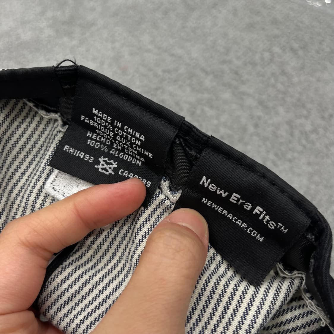 뉴에라 59fifty 스트라이프 뉴욕양키스 캡 상품이미지6