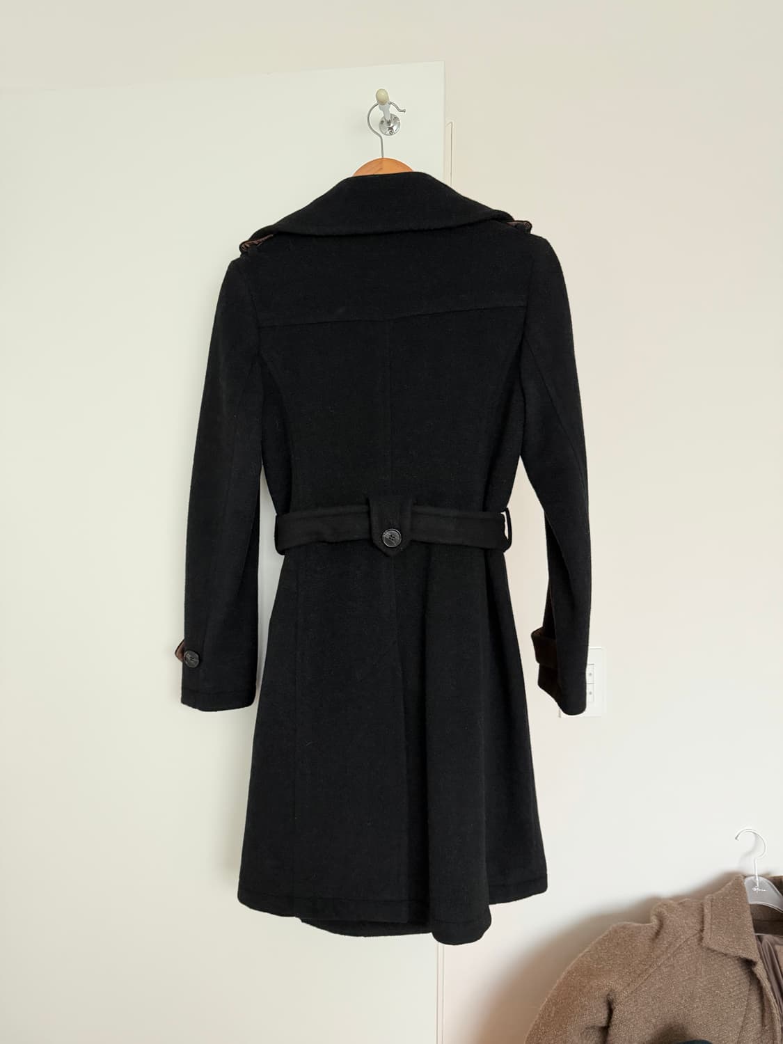버버리 벨티드 울 캐시미어 코트 상품이미지2