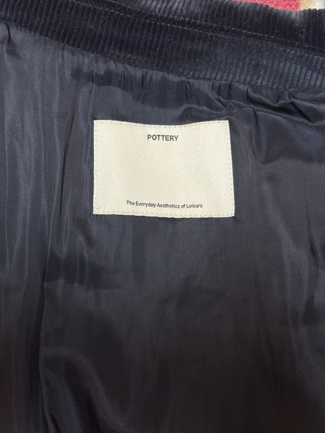 포터리 코듀로이 스윙탑 블루종 (네이비, 3) 상품이미지2