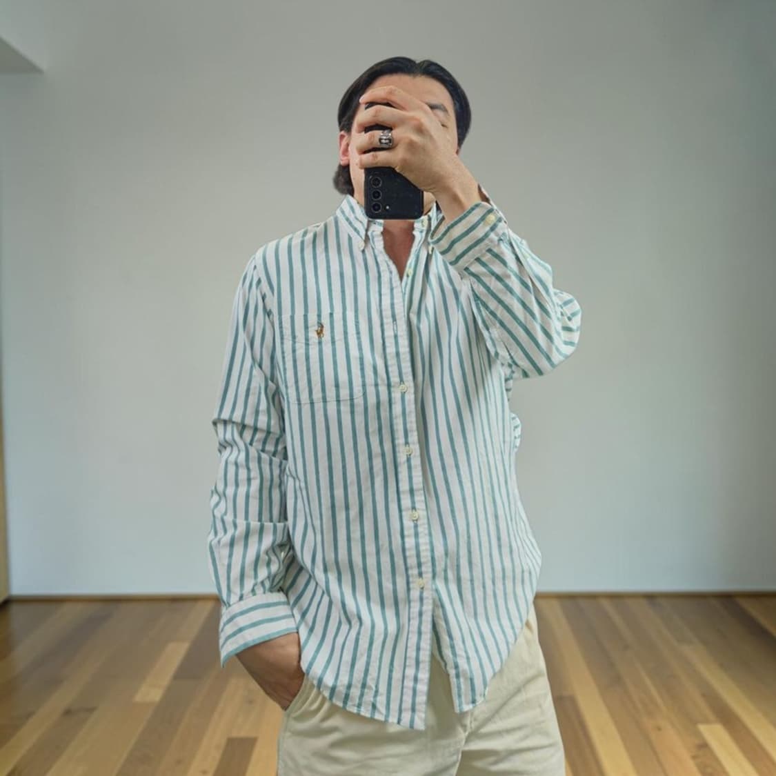 폴로 랄프로렌 큐알 셔츠 M0670 상품이미지1