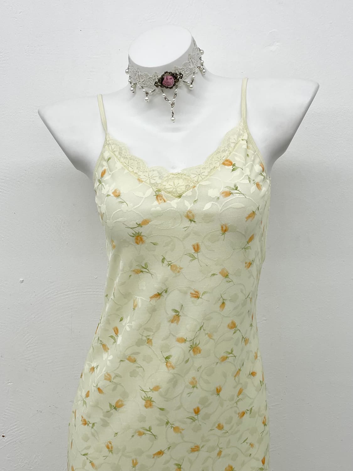 플로럴 레이스 슬립 상품이미지2