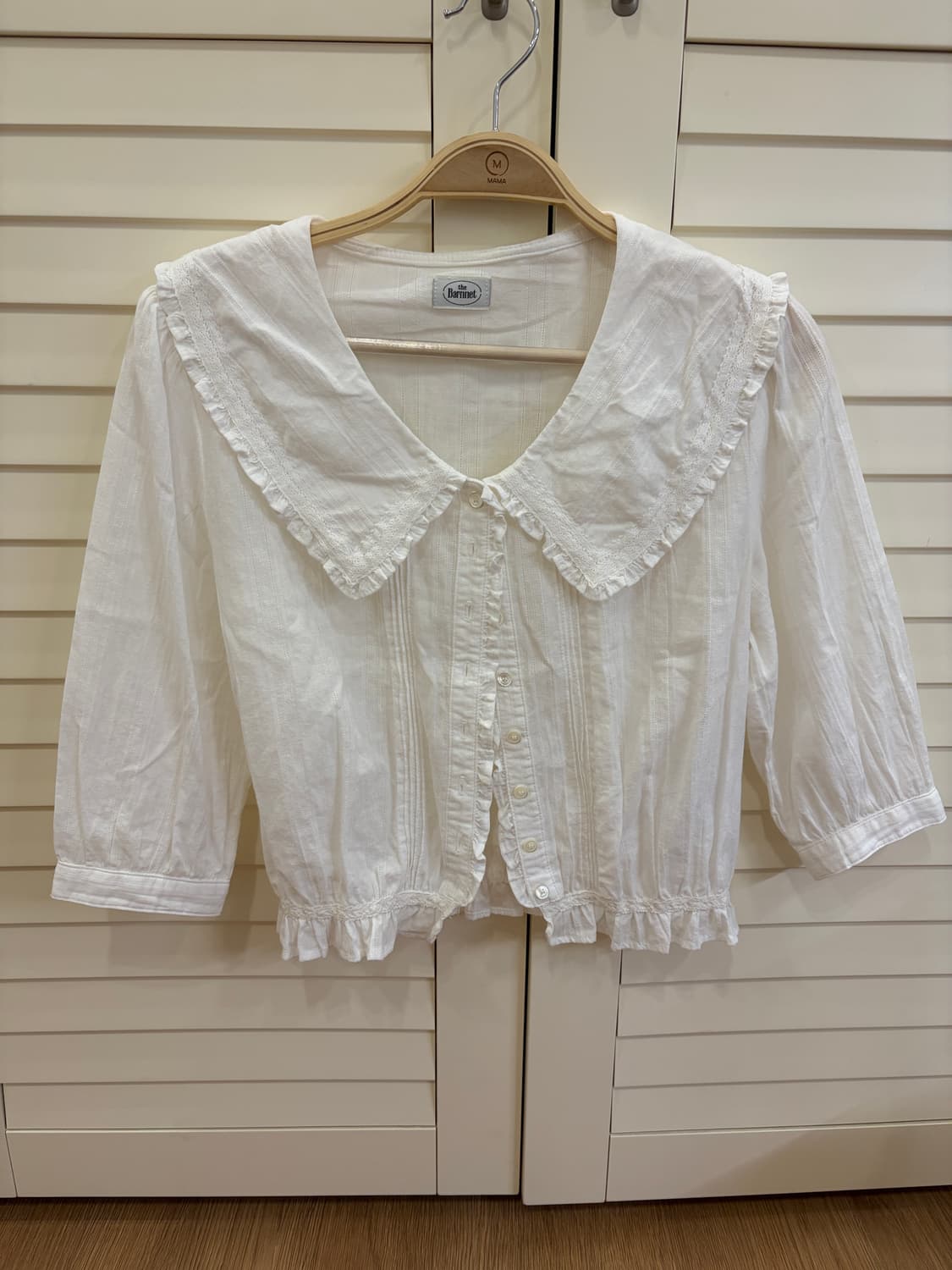 더바넷 cottage ruffle blouse 상품이미지3