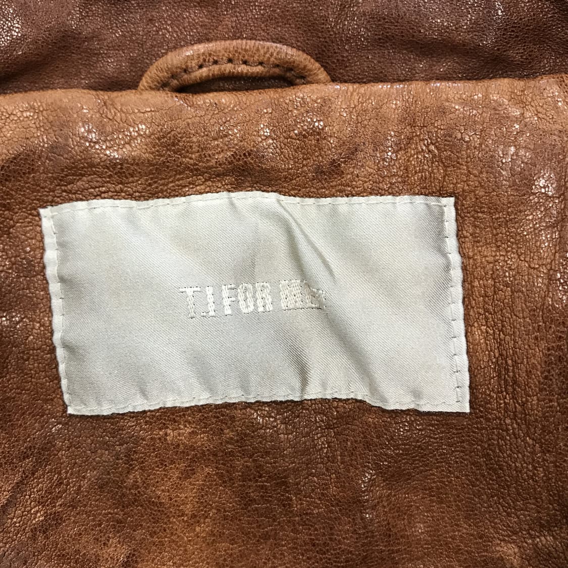 티아이포맨 양가죽 레더자켓 [95사이즈] 상품이미지4