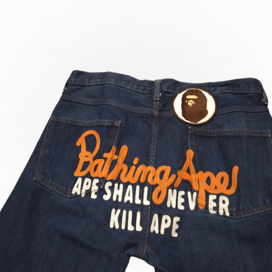 베이프 1997 Type-01 챔피언 데님 팬츠 인디고 M 상품이미지2