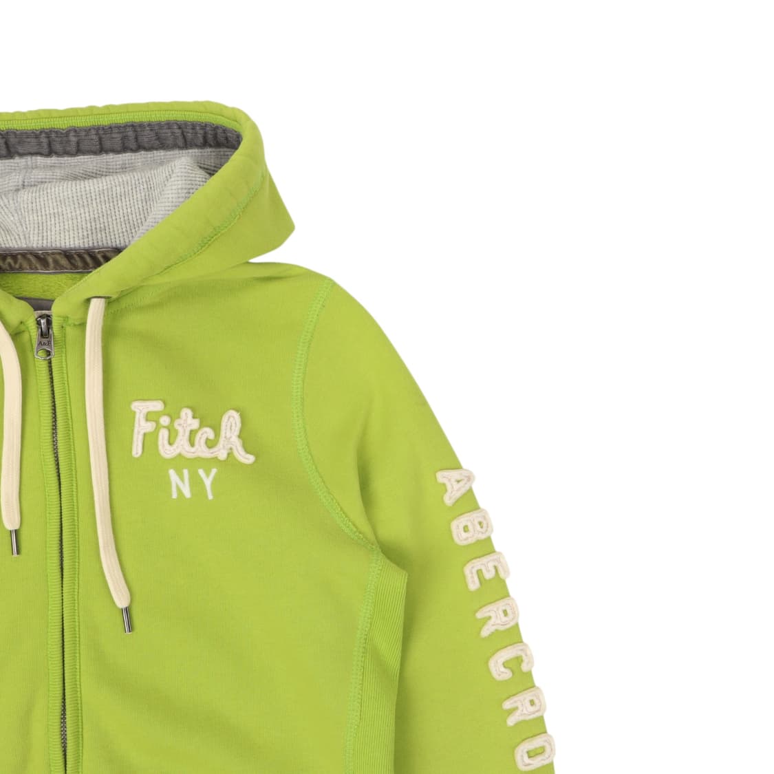 아베크롬비 라이트그린 피치 ny 후드집업 상품이미지3