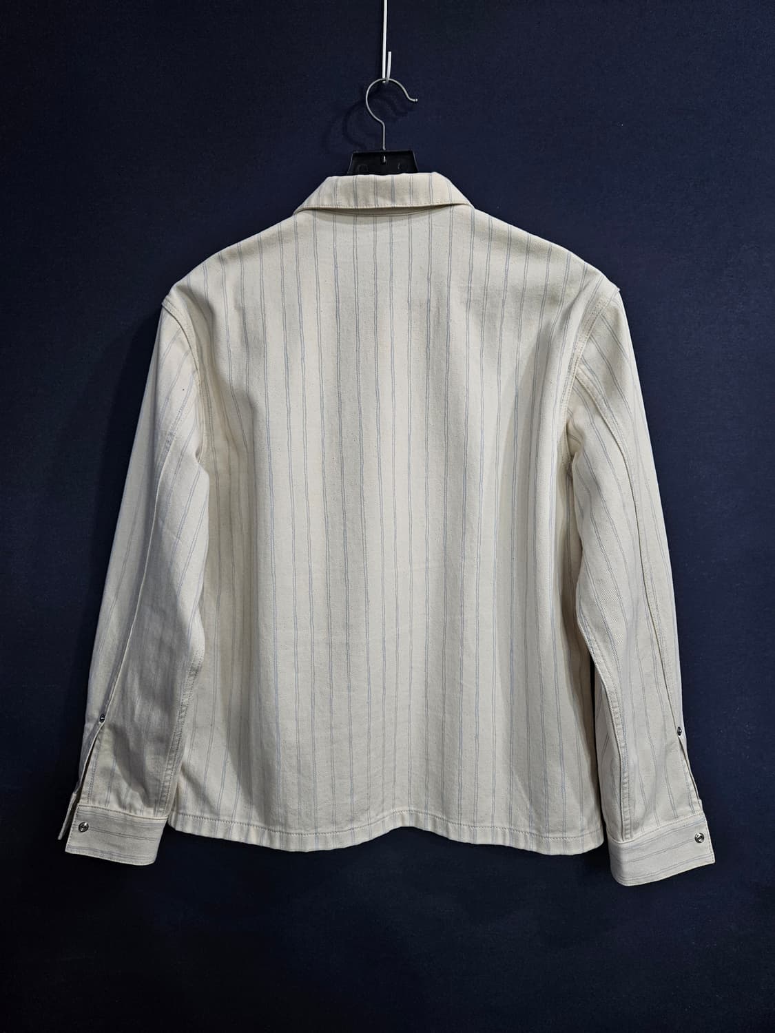 디올 옴므 스트라이프 남성 50 데님 셔츠자켓  상품이미지2