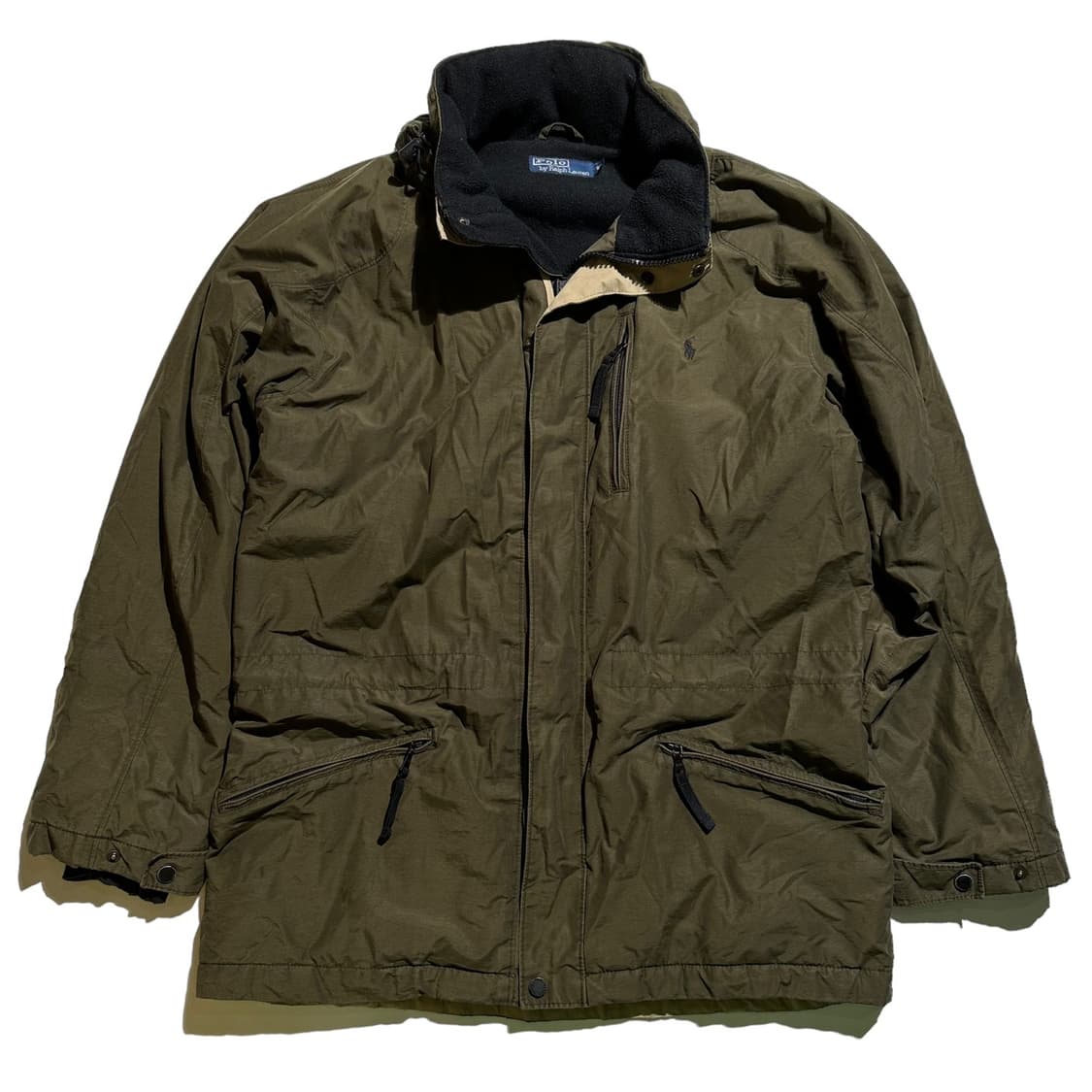 폴로 랄프로렌 포니로고 집업 하프롱 자켓 상품이미지1