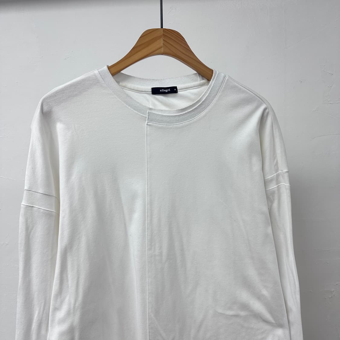 allegri 알레그리 레이어드 루즈핏 긴팔 티셔츠 M(100) J33 상품이미지2