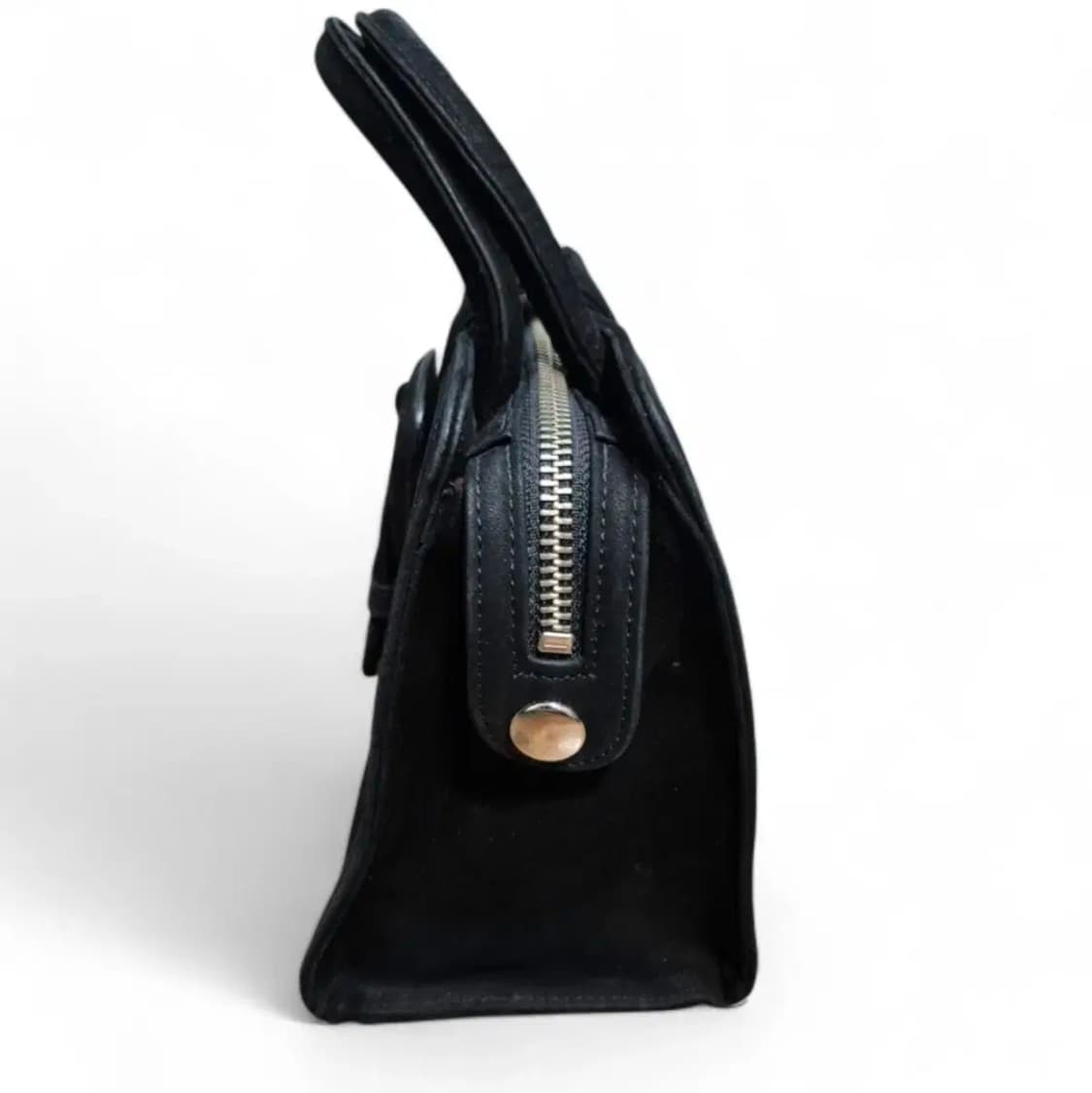 장폴고티에 스웨이드 벨티드 핸드백 상품이미지4