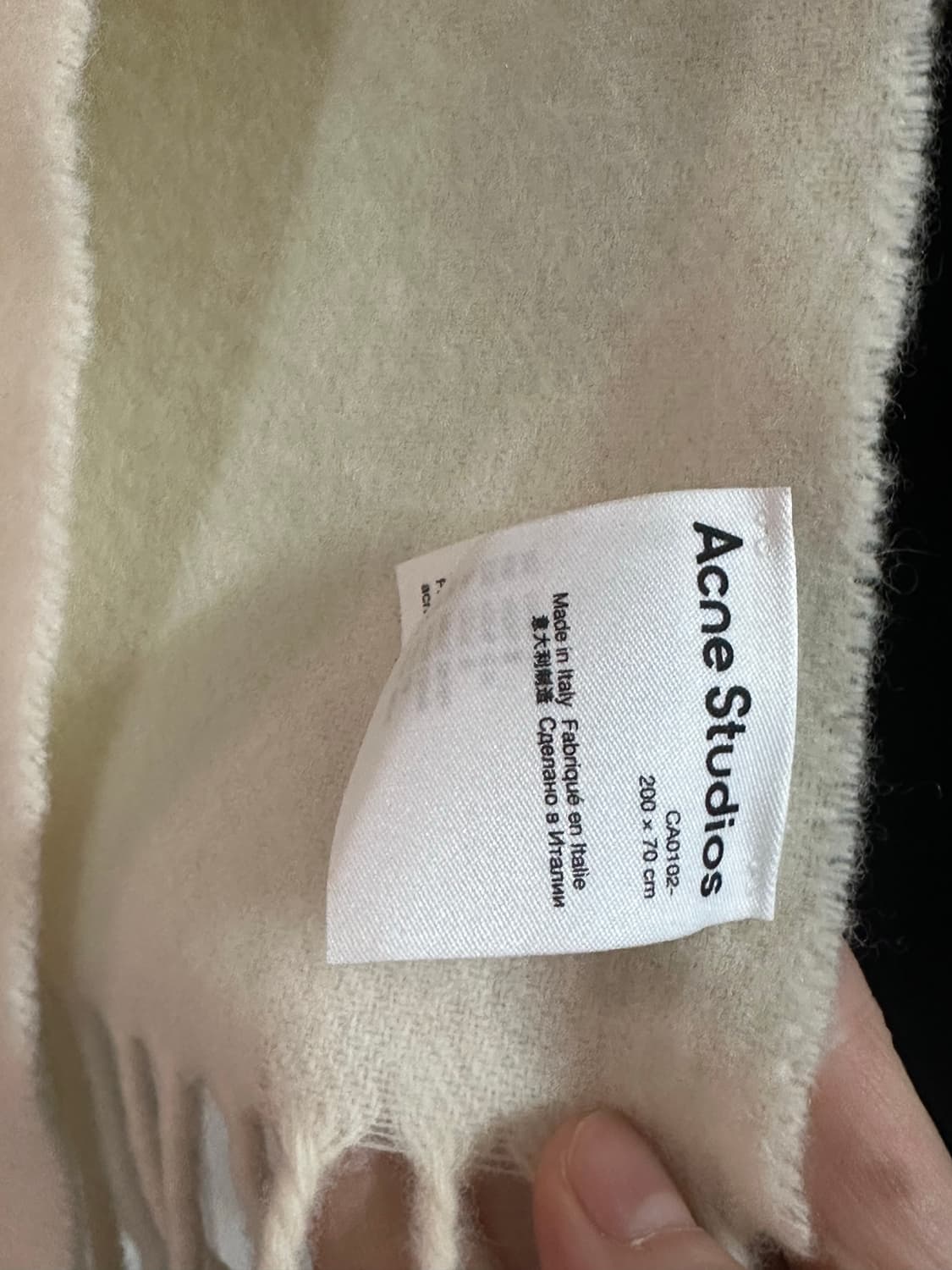 아크네 오버사이즈 머플러 상품이미지4