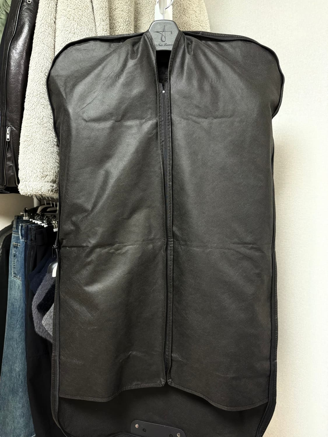 느와르 라르메스 스탠다드 스웨이드 자켓 카키브라운 48 상품이미지4