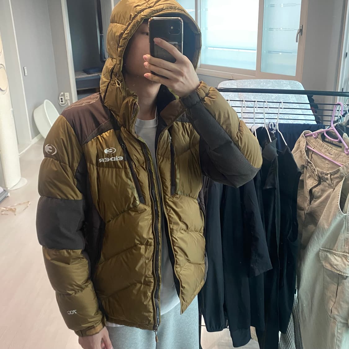 아이더 덕 다운 패딩 L 상품이미지1