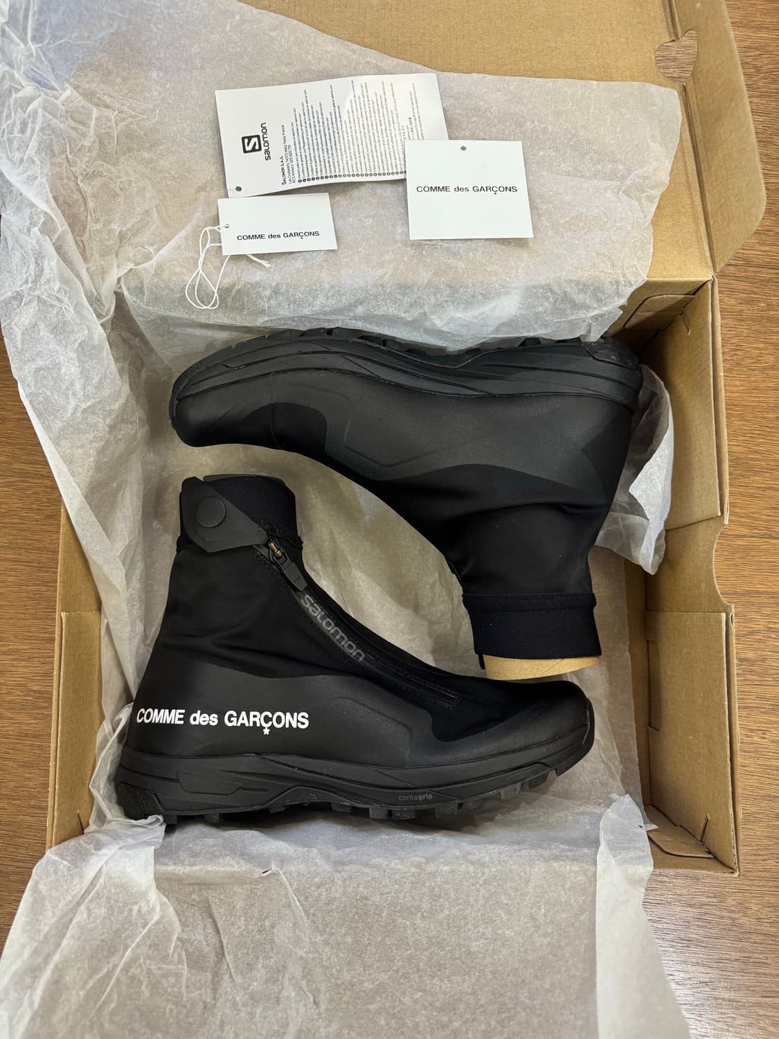 [235mm] 꼼데가르송 x 살로몬 XA-알파인2 블랙 상품이미지8